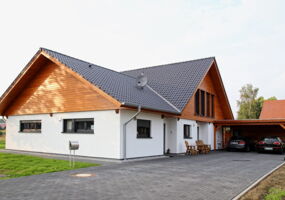 Neubau eines Holzhauses in Lübbecke