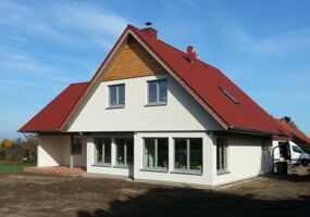 Neubau eines Holzhauses in Nienstädt